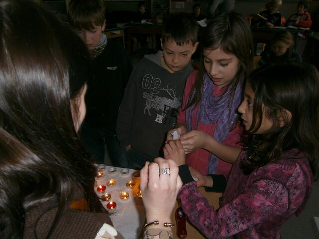 Ausführliche Diskussionen gab es über das Aussehen der gegossenen Wachsform.