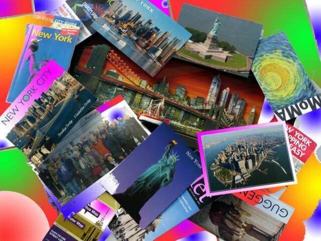 RIZZI & NYC: NEW YORK City-Installation/assemblage/sfumatage werner hahn - BILDMITTE NYC in 3DTechnik - James RIZZI ERFINDER; mehr im Artikel dazu!