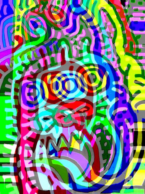 In die ABSTRAKTION - weg von der FIGUR; das hätten RIZZI & HARING NICHT gern gesehen; ars-Mutage werner hahn (Serie). 30-12-11.