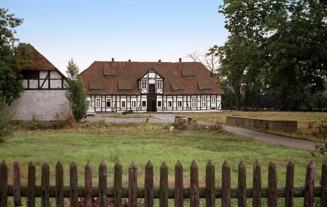 Und noch ein Bild vom Herrenhaus in Hüpede.