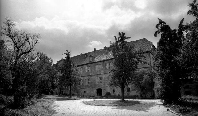 Das Amtshaus (oberste Burg) in Koldingen.