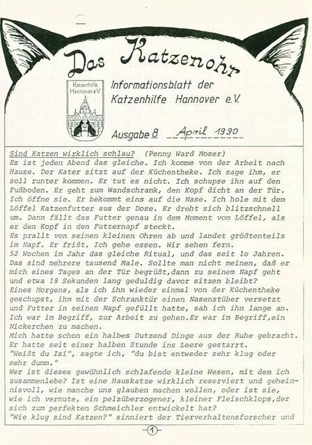 Katzenohr 1990 noch DIN A5