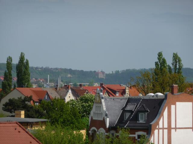 Blick nach Goseck