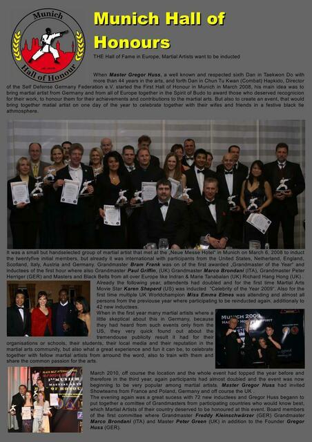 Artikel in Combat Magazine UK