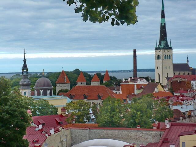 Nach 800 km ist Tallin erreicht, Estlands Hauptstadt.