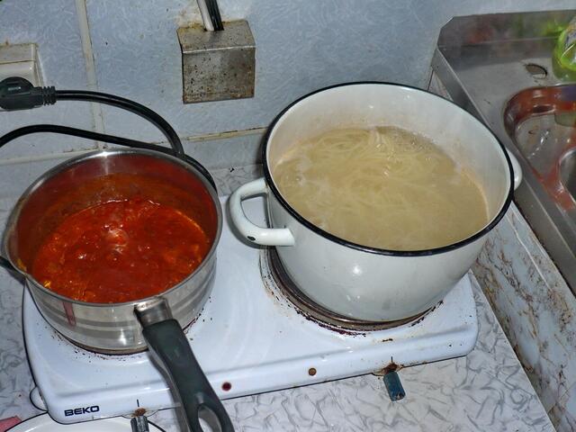 Sie können nicht nur radeln sondern auch kochen !!!