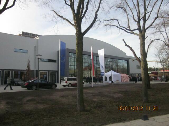 Eingangsbereich zur MBS-Arena