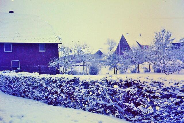 Auf unserer Strasse in Vöhrum.