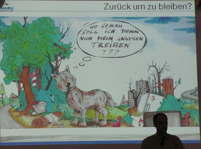 Vortrag über den Wolf von Markus Bathen