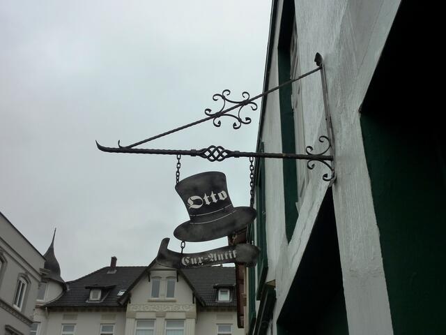 Nasenschild im Lotsenviertel