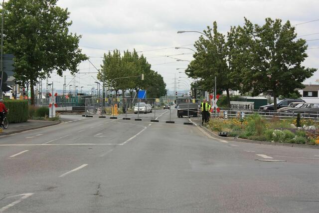 Abbau der Absperrung in Bommersheim (20.06.2011)