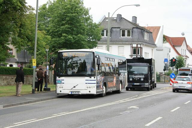 Bus-Ersatzhaltestelle in Bommersheim (20.06.2011)