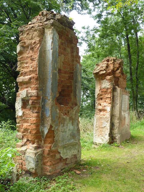 Reste der jüdischen Aussegnungshalle