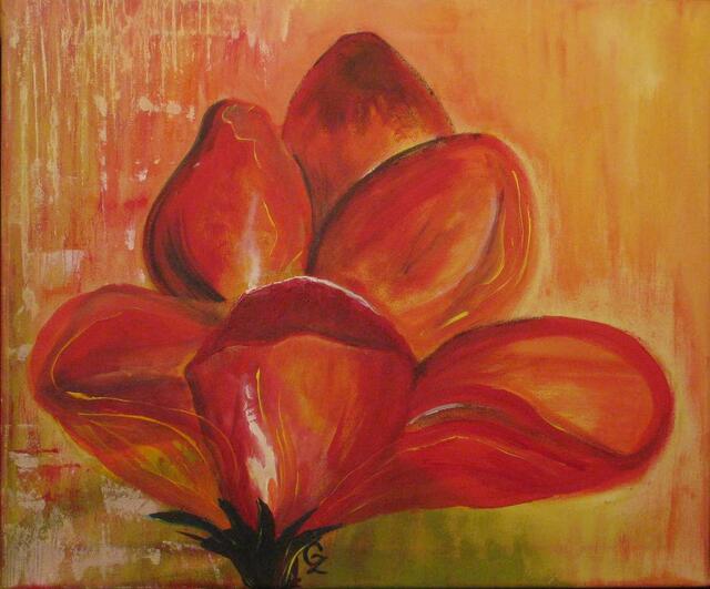 Acryl auf Leinwand 60 x 50