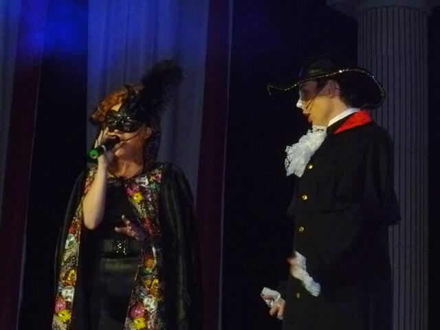 Das Phantom in der Oper (Stadthalle) - ebenfalls beeindruckend von "Delicious" vorgetragen