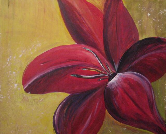 Acryl auf Leinwand 60 x 50