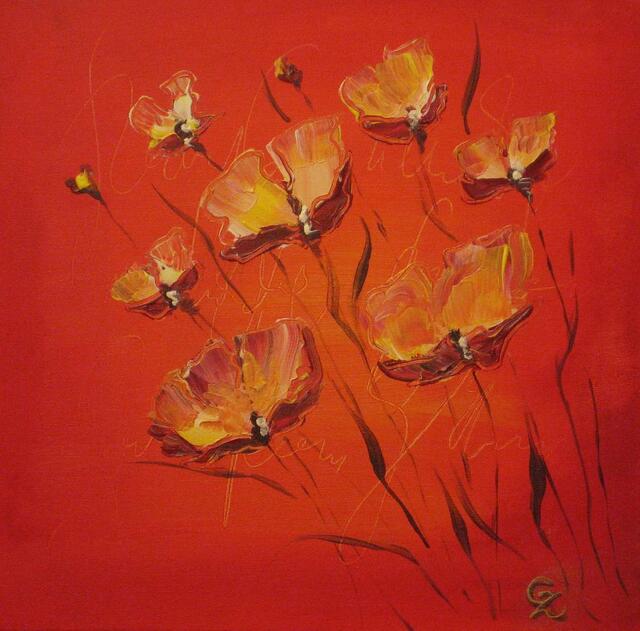 Acryl auf Leinwand 40 x 40