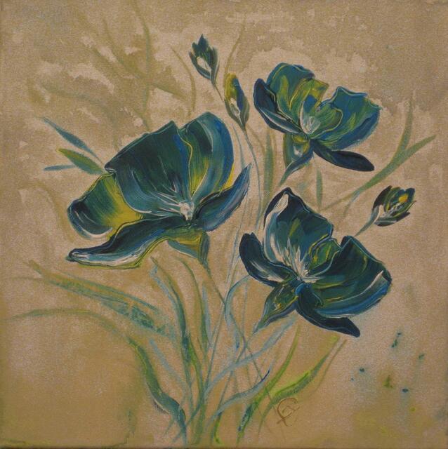 Acryl auf Leinwand 40 x 40