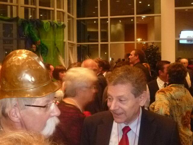 Unterhielten sich gut: Herbert Lenz (links) mit Bundestagsvizepräsident Eduard Oswald