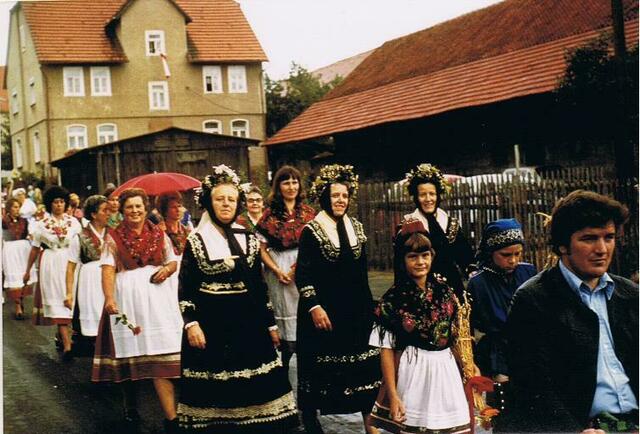 Festzug Sängerfest ca. 1975 | Foto: Quelle: Margrit Lawrenz