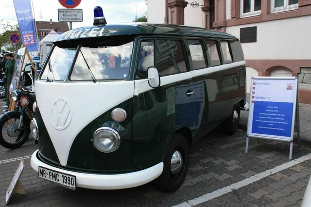 Polizeioldtimer: VW-Bus
