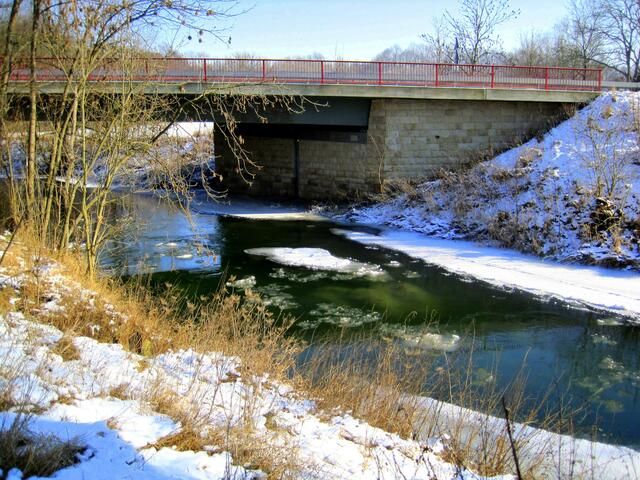 Ilmbrücke für die B 87