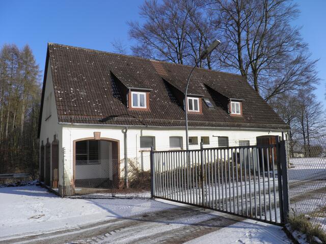 ehemaliges Wachgebäude der 1./62 - sieht noch aus wie früher....