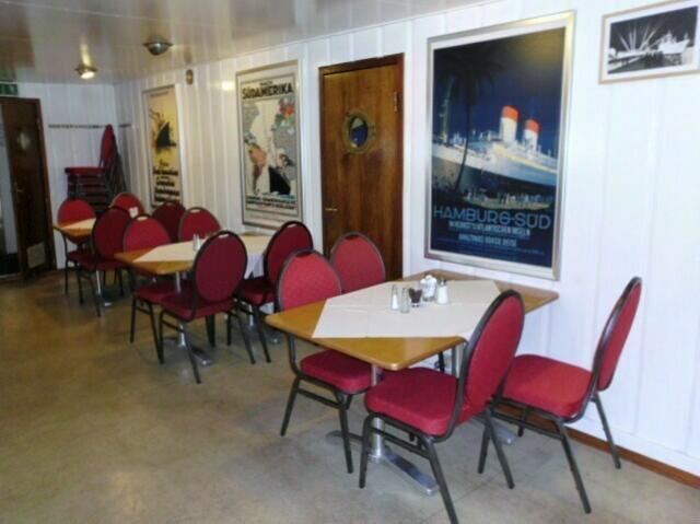 In der maritimen "Cafeteria"