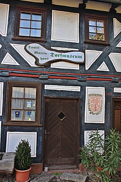 Eingang vom Dorfmuseum