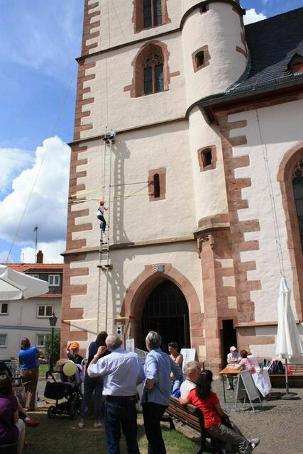 Himmelsleiter am Turm von Sankt Ursula