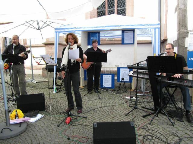 Band beim Eröffnungsgottesdienst