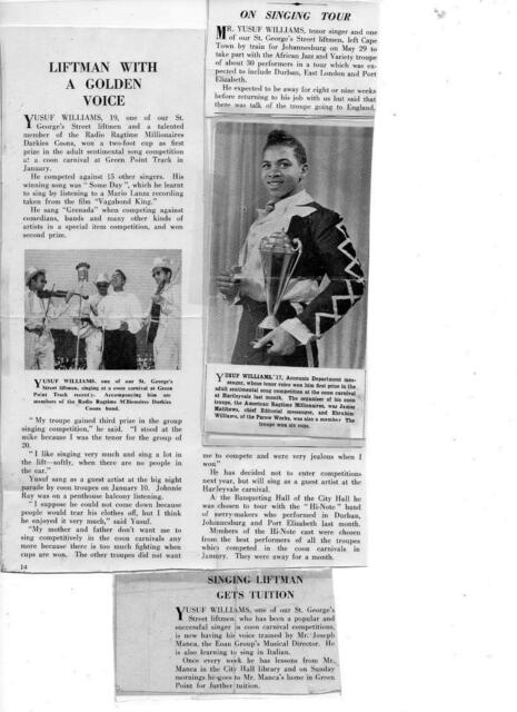 Yusuf, der singende Liftboy und Body-Builder