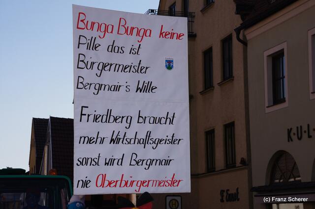 Friedberger Faschingsdienstag 2012