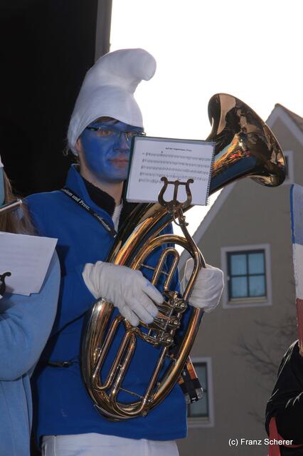 Friedberger Faschingsdienstag 2012 - Städtische Jugendkapelle Friedberg