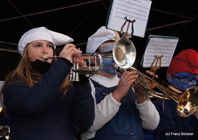Friedberger Faschingsdienstag 2012 - Städtische Jugendkapelle Friedberg