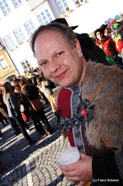 Friedberger Faschingsdienstag 2012 - Auch "Der Wolf", myheimat-Reporter war dabei