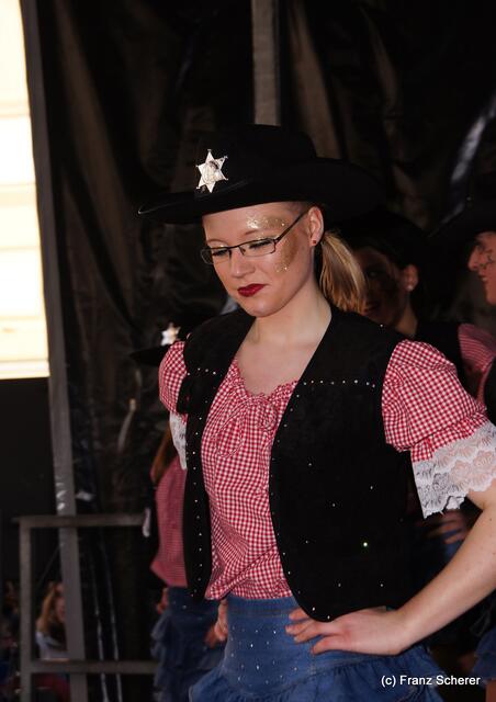 Friedberger Faschingsdienstag 2012 - Lena Oswald von den ORCC Piccolinos
