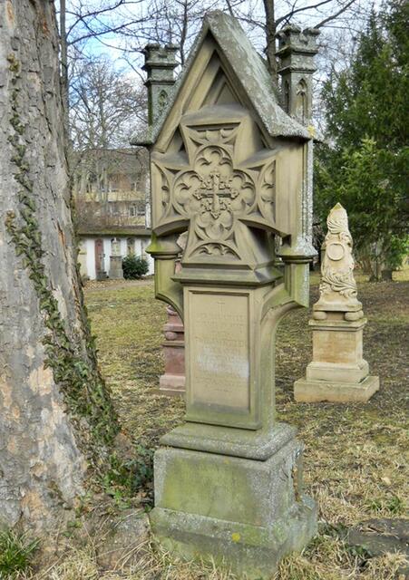 Grabdenkmal von Heinrich Joseph Wetzer auf dem alten Friedhof in Freiburg. | Foto: Herrn Architekt Treppe, Freiburg (Mitglied des Fördervereins Gesellschaft der Freunde und Förderer des Alten Friedhofes)