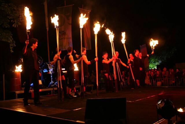 18.06.: "firedrums" mit dem Feuertheater firedancer