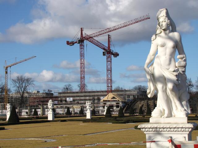 Wird die neue Schlossfassade auch so schön sein?
