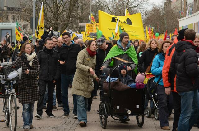 anti-atom-demo zum jahrestag von Fukushima, Hannover, 11.märz 2012    22