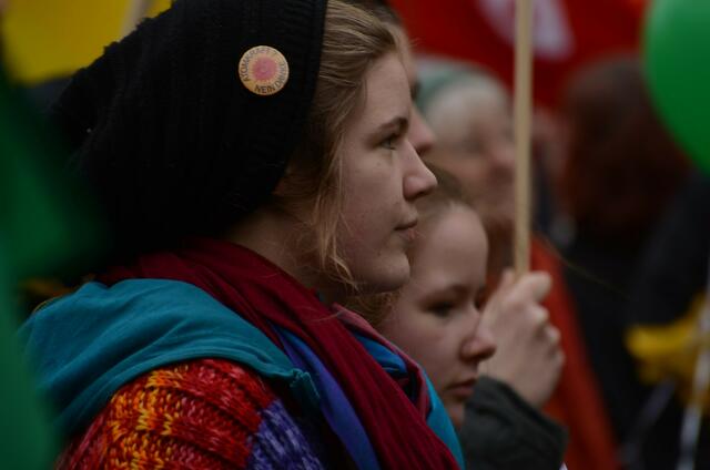 anti-atom-demo zum jahrestag von Fukushima, Hannover, 11.märz 2012    13