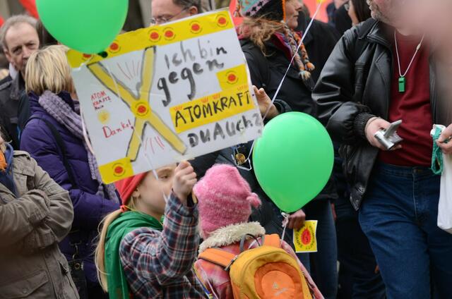 anti-atom-demo zum jahrestag von Fukushima, Hannover, 11.märz 2012    14