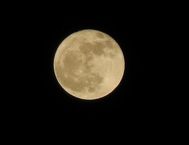 und dann war da auch noch der Vollmond am 8. März