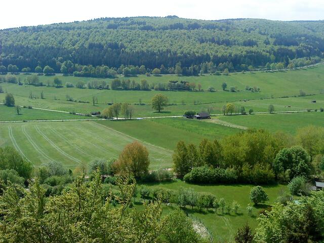 die Belohnug, der wunderschöne Ausblick...
