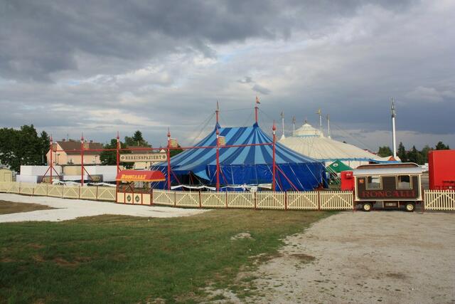 Der Zirkus Roncalli führte während des Hessentags eine besondere Show auf. (8.6.2011)