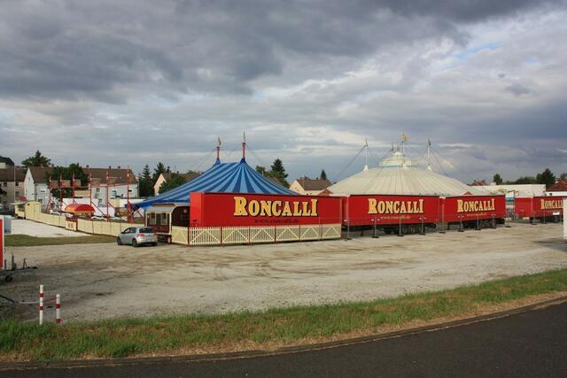 Der Zirkus Roncalli führte während des Hessentags eine besondere Show auf. (8.6.2011)