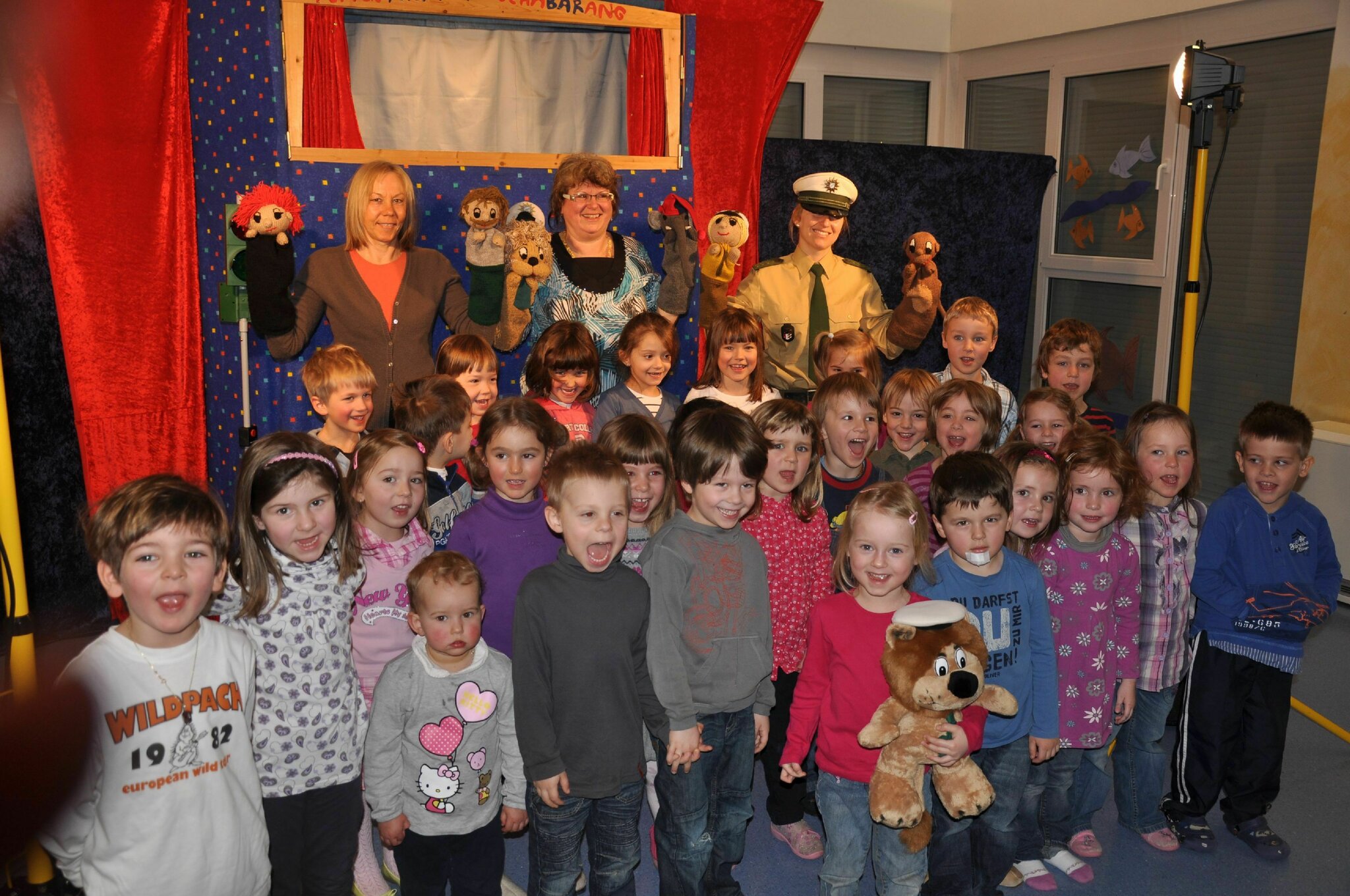 Kreisverkehrswacht unterstützt Verkehrspuppentheater für die