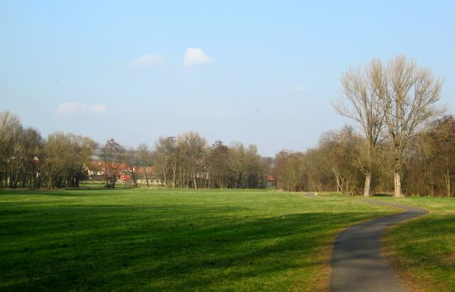 Ilmradweg nach Kromsdorf