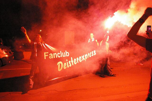 Die Siegesfreude ist groß!